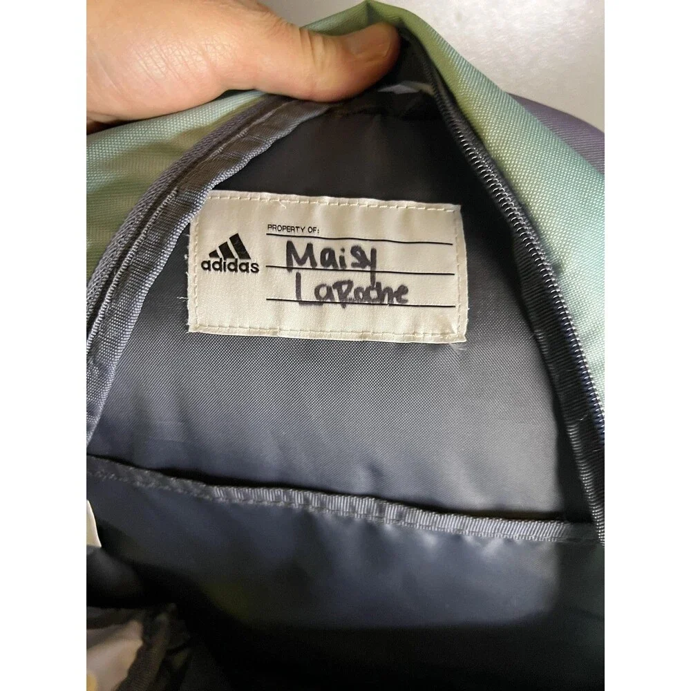 Adidas Pastel Ombre 18 Backpack Multicolor Girls School Bookbag Travel Daypack